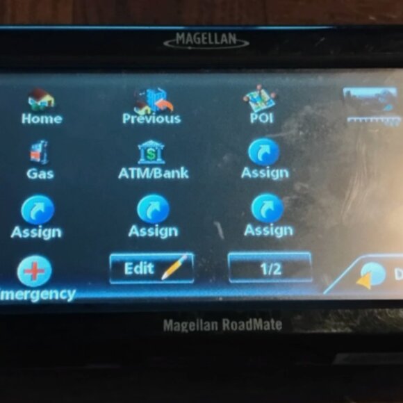 Magellan Roadmate 1470 Portable GPS Car Navigation System Bundle - Picture 1 of 3